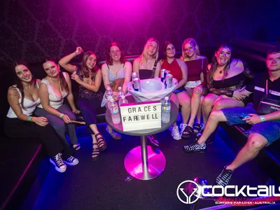 A professional photo of guests enjoying themselves at Cocktails Nightclub from our gallery.