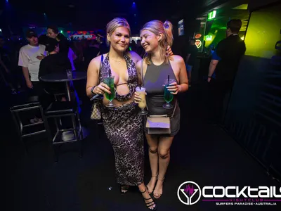 A professional photo of guests enjoying themselves at Cocktails Nightclub from our gallery.