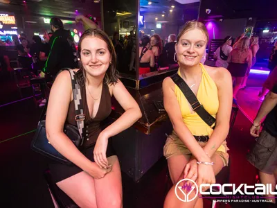 A professional photo of guests enjoying themselves at Cocktails Nightclub from our gallery.