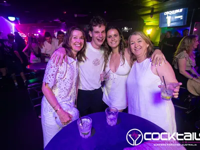 A professional photo of guests enjoying themselves at Cocktails Nightclub from our gallery.