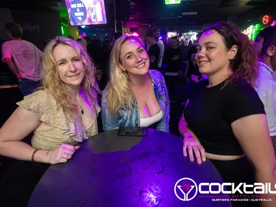 A professional photo of guests enjoying themselves at Cocktails Nightclub from our gallery.