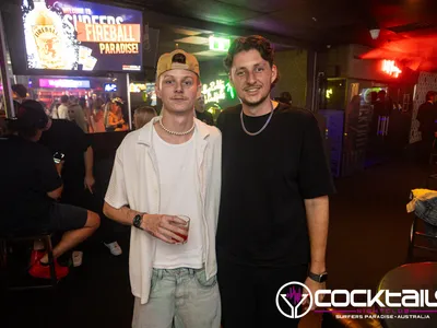 A professional photo of guests enjoying themselves at Cocktails Nightclub from our gallery.