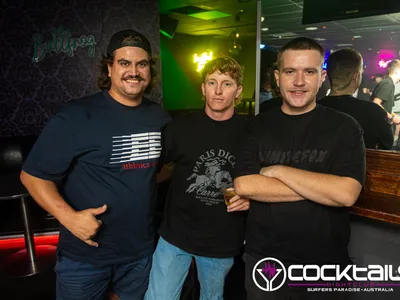 A professional photo of guests enjoying themselves at Cocktails Nightclub from our gallery.