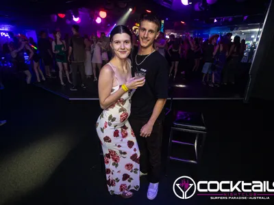 A professional photo of guests enjoying themselves at Cocktails Nightclub from our gallery.