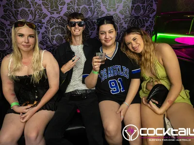 A professional photo of guests enjoying themselves at Cocktails Nightclub from our gallery.