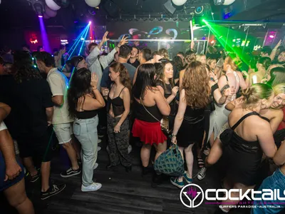 A professional photo of guests enjoying themselves at Cocktails Nightclub from our gallery.