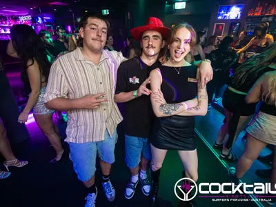 A professional photo of guests enjoying themselves at Cocktails Nightclub from our gallery.