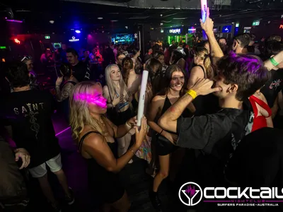 A professional photo of guests enjoying themselves at Cocktails Nightclub from our gallery.