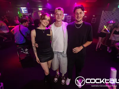 A professional photo of guests enjoying themselves at Cocktails Nightclub from our gallery.