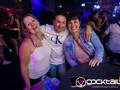 A professional photo of guests enjoying themselves at Cocktails Nightclub from our gallery.