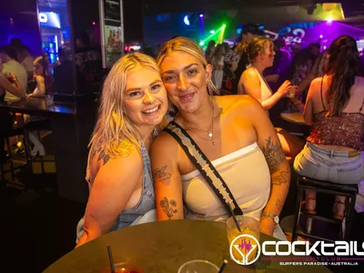 A professional photo of guests enjoying themselves at Cocktails Nightclub from our gallery.