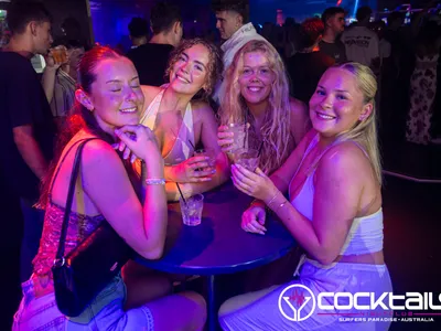 A professional photo of guests enjoying themselves at Cocktails Nightclub from our gallery.