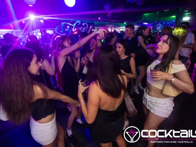 A professional photo of guests enjoying themselves at Cocktails Nightclub from our gallery.