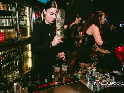 A professional photo of guests enjoying themselves at Cocktails Nightclub from our gallery.