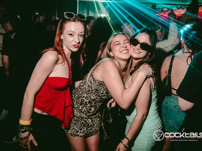 A professional photo of guests enjoying themselves at Cocktails Nightclub from our gallery.