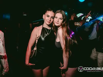 A professional photo of guests enjoying themselves at Cocktails Nightclub from our gallery.