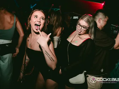 A professional photo of guests enjoying themselves at Cocktails Nightclub from our gallery.