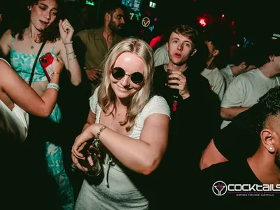 A professional photo of guests enjoying themselves at Cocktails Nightclub from our gallery.