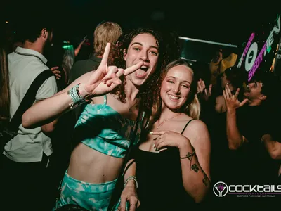 A professional photo of guests enjoying themselves at Cocktails Nightclub from our gallery.