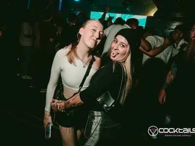 A professional photo of guests enjoying themselves at Cocktails Nightclub from our gallery.