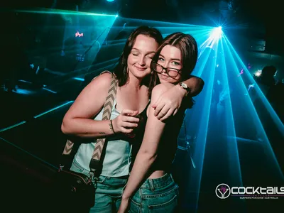 A professional photo of guests enjoying themselves at Cocktails Nightclub from our gallery.