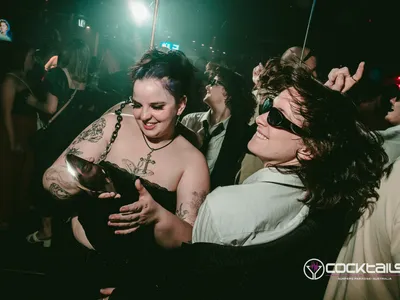 A professional photo of guests enjoying themselves at Cocktails Nightclub from our gallery.