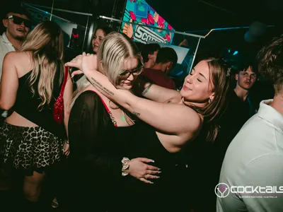 A professional photo of guests enjoying themselves at Cocktails Nightclub from our gallery.