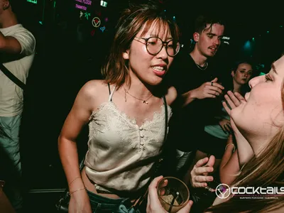 A professional photo of guests enjoying themselves at Cocktails Nightclub from our gallery.