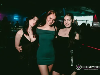 A professional photo of guests enjoying themselves at Cocktails Nightclub from our gallery.