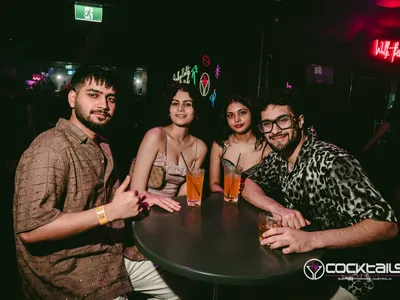 A professional photo of guests enjoying themselves at Cocktails Nightclub from our gallery.