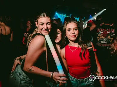 A professional photo of guests enjoying themselves at Cocktails Nightclub from our gallery.