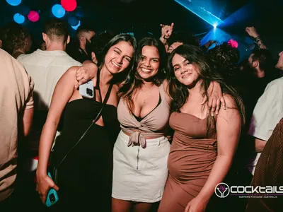 A professional photo of guests enjoying themselves at Cocktails Nightclub from our gallery.