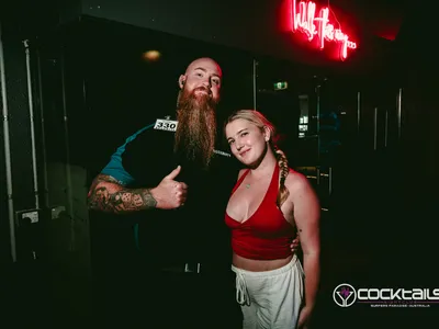 A professional photo of guests enjoying themselves at Cocktails Nightclub from our gallery.