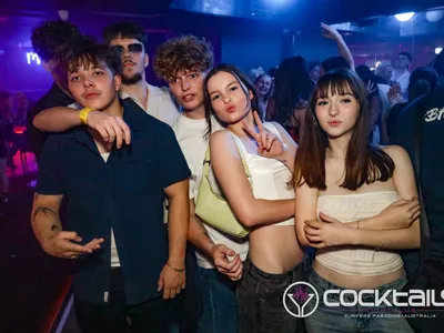 A professional photo of guests enjoying themselves at Cocktails Nightclub from our gallery.