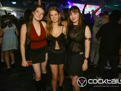 A professional photo of guests enjoying themselves at Cocktails Nightclub from our gallery.