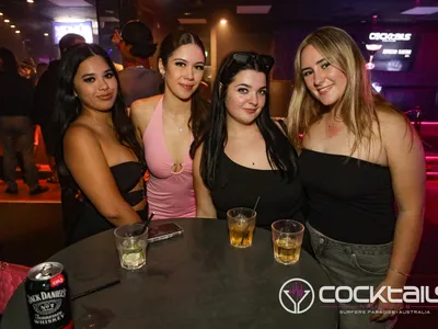 A professional photo of guests enjoying themselves at Cocktails Nightclub from our gallery.