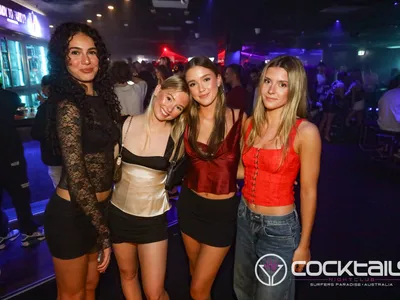 A professional photo of guests enjoying themselves at Cocktails Nightclub from our gallery.