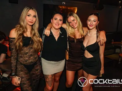 A professional photo of guests enjoying themselves at Cocktails Nightclub from our gallery.