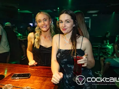 A professional photo of guests enjoying themselves at Cocktails Nightclub from our gallery.