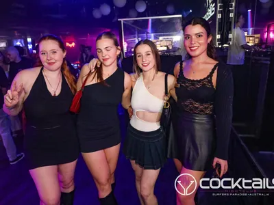 A professional photo of guests enjoying themselves at Cocktails Nightclub from our gallery.