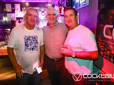 A professional photo of guests enjoying themselves at Cocktails Nightclub from our gallery.