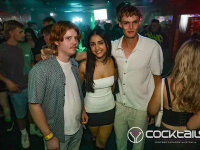 A professional photo of guests enjoying themselves at Cocktails Nightclub from our gallery.