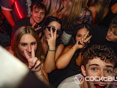 A professional photo of guests enjoying themselves at Cocktails Nightclub from our gallery.