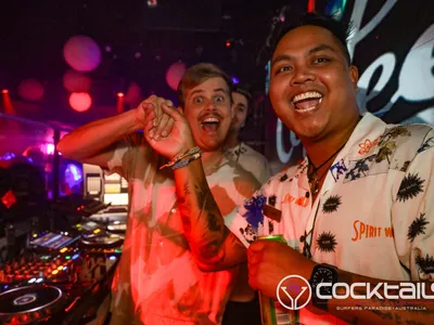 A professional photo of guests enjoying themselves at Cocktails Nightclub from our gallery.