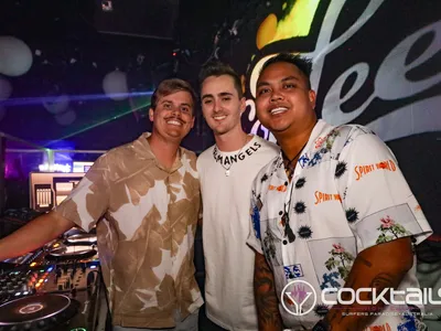 A professional photo of guests enjoying themselves at Cocktails Nightclub from our gallery.