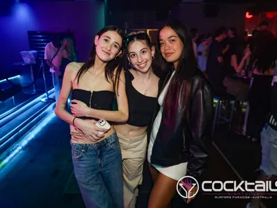 A professional photo of guests enjoying themselves at Cocktails Nightclub from our gallery.