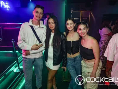 A professional photo of guests enjoying themselves at Cocktails Nightclub from our gallery.