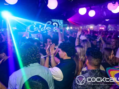 A professional photo of guests enjoying themselves at Cocktails Nightclub from our gallery.