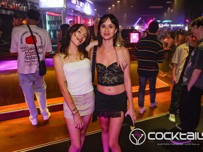 A professional photo of guests enjoying themselves at Cocktails Nightclub from our gallery.