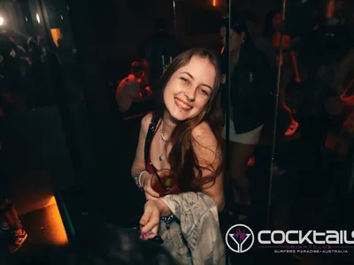 A professional photo of guests enjoying themselves at Cocktails Nightclub from our gallery.